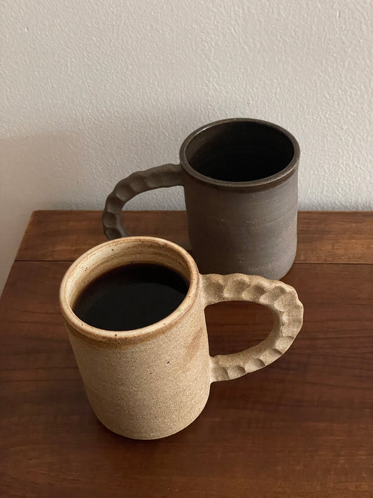 Pressed Handle Mug