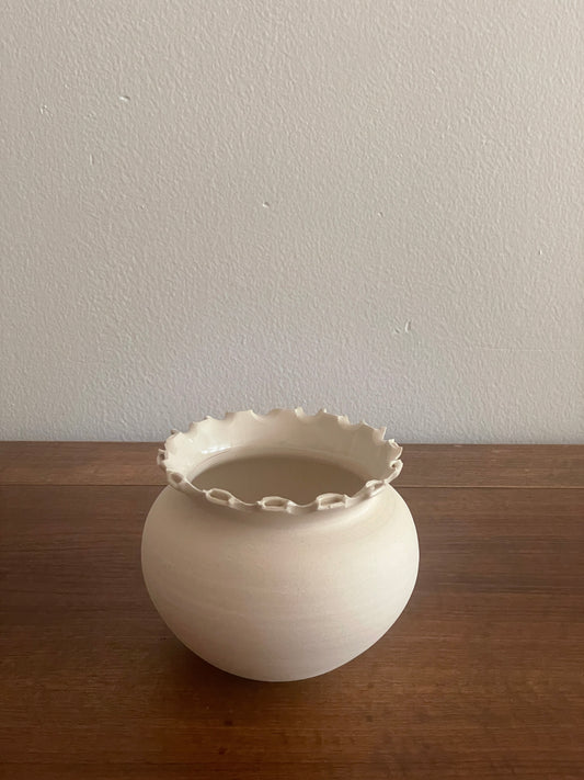 Pinched Short Vase